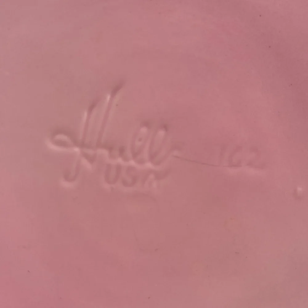 Hull USA Pink Tulip Vase Art Pottery Flower Vase 11
